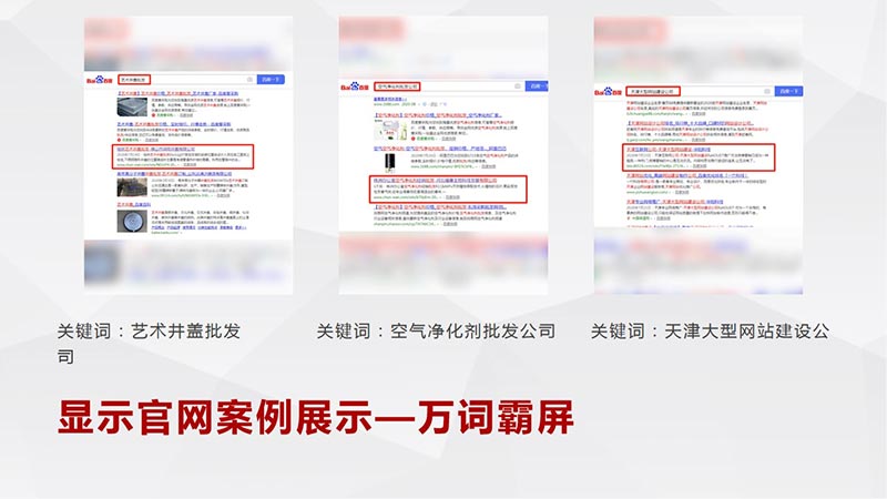 万词霸屏推广，关键词霸屏，上万关键词快速上首页